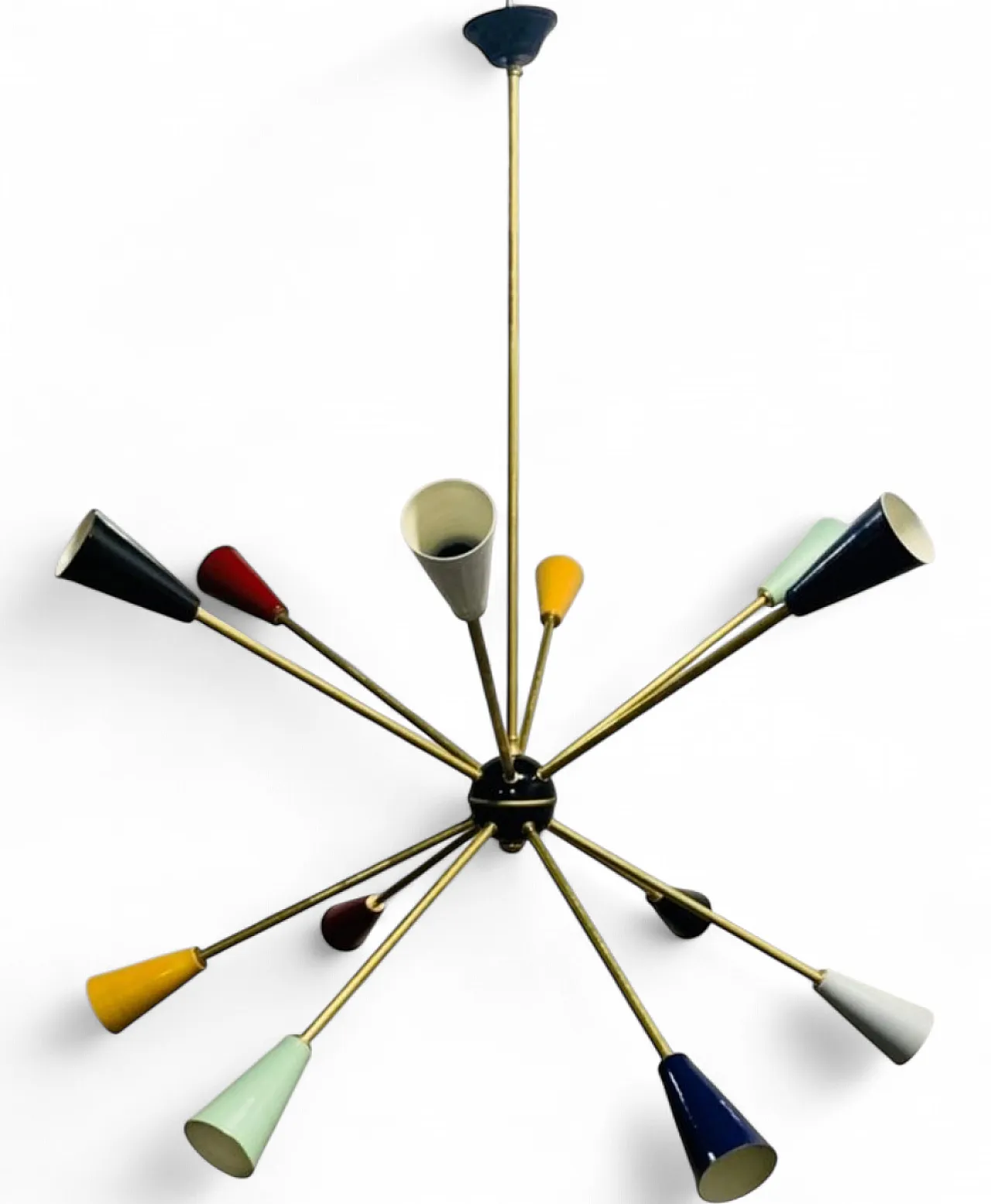 Sputnik pendant lamp by Stilnovo, 1950s 12