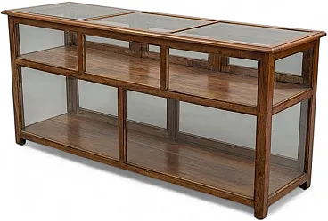 Vintage teak counter