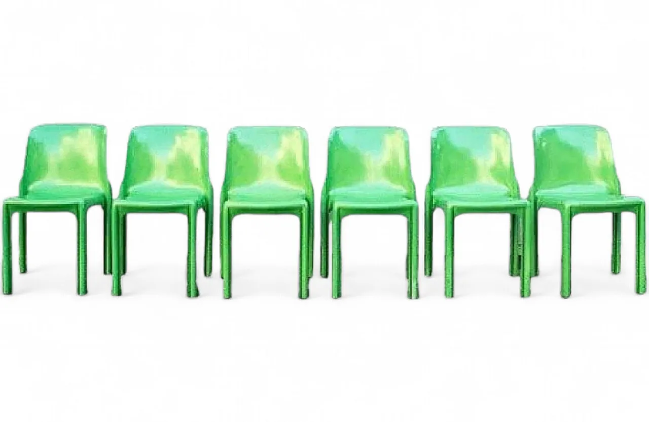 Selene chair by Vico Magistretti for Artemide, 1970 6
