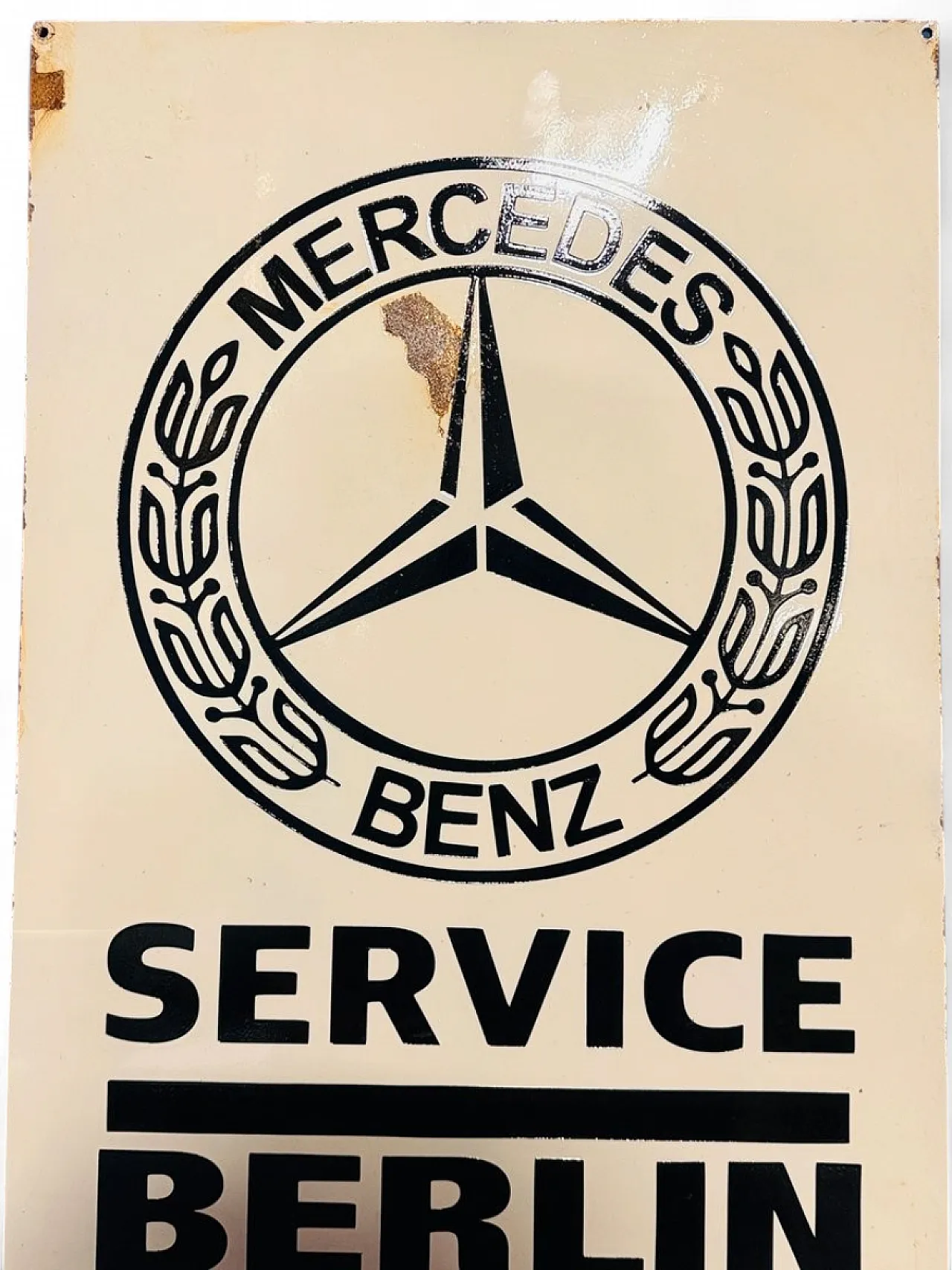 Insegna da officina Mercedes Benz, anni '70 4