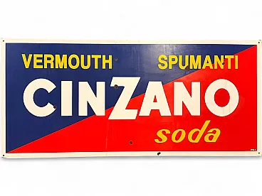 Cinzano advertising sign, 1950