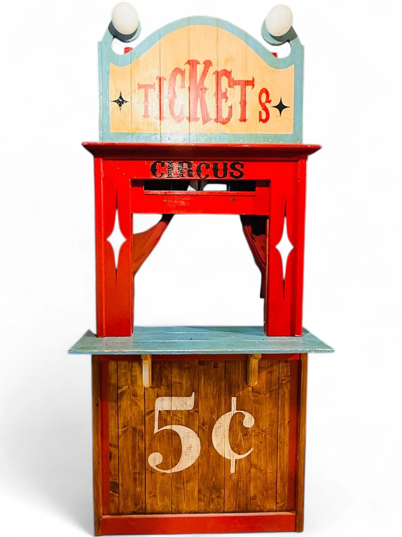 Barnum Circus ticket booth, 1960s 12