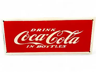 Insegna Coca Cola vintage, anni '50