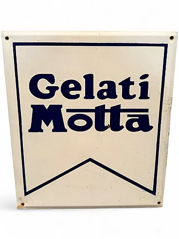 Insegna Motta Ice Cream, anni '70