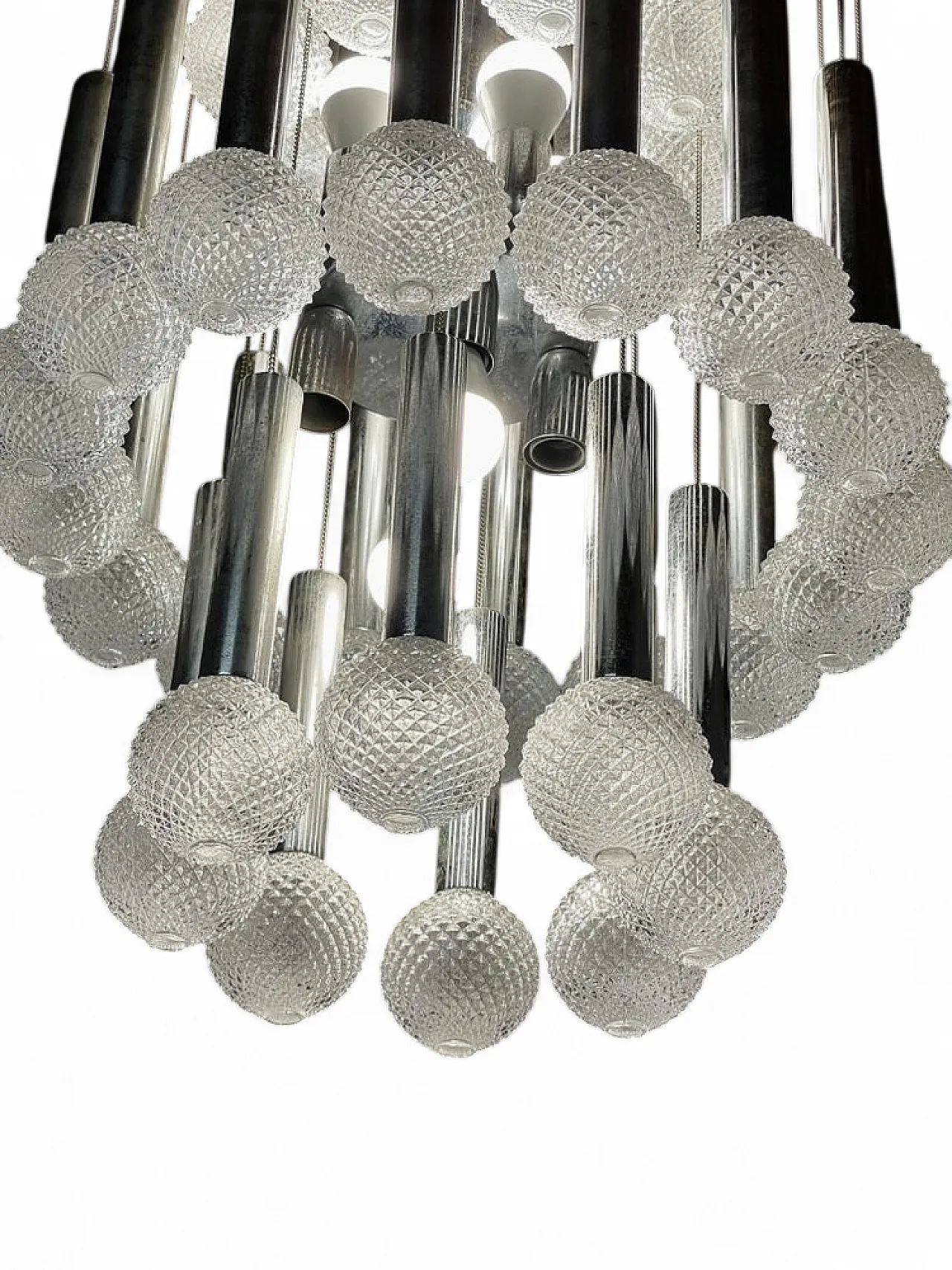 Chandelier by Gaetano Sciolari, 1970s 6