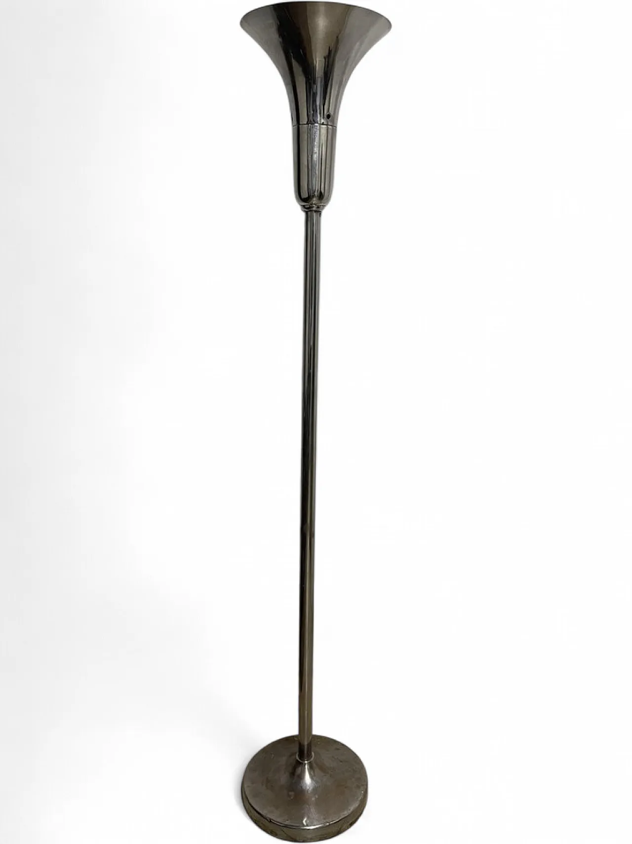 Luminator lamp in chromed metal by Pietro Chiesa, 1940s 5
