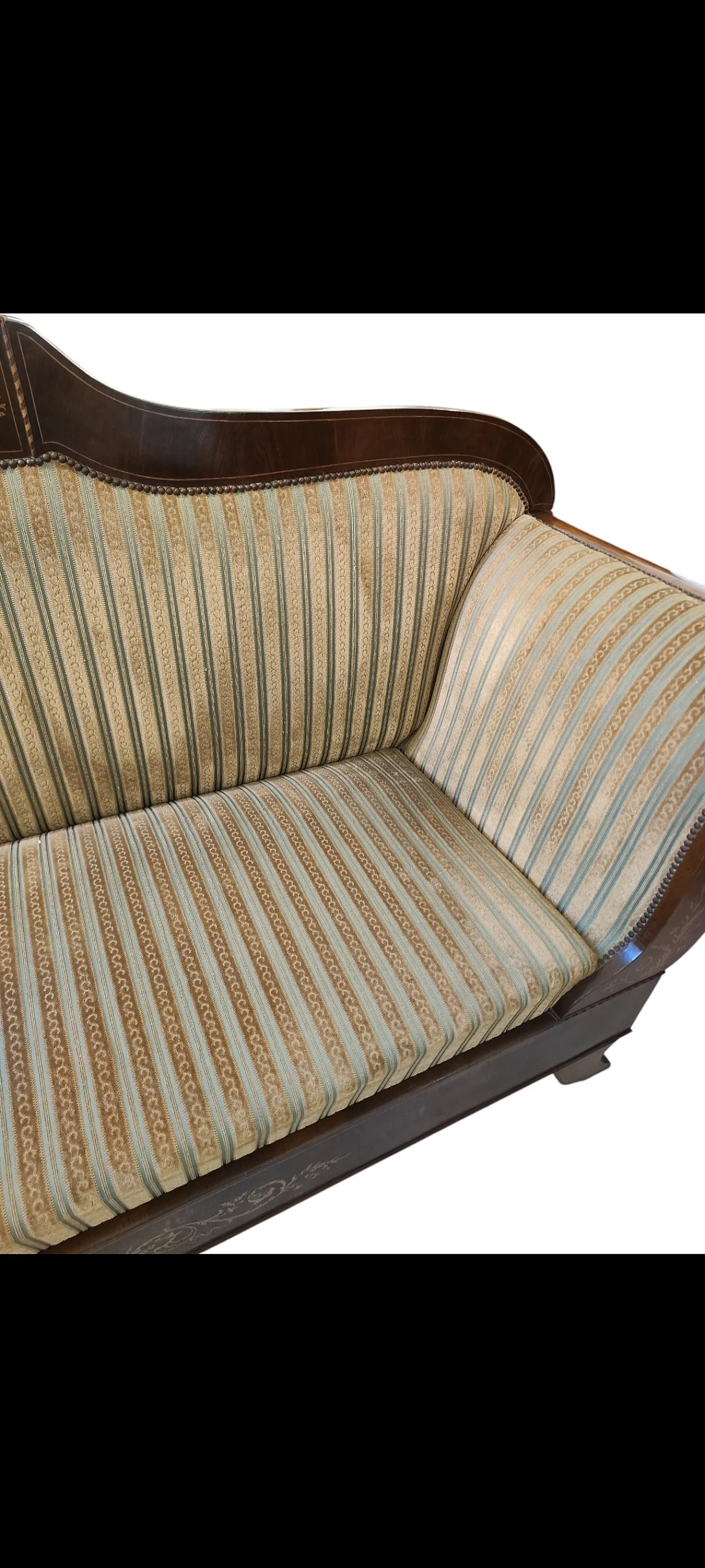 Antique carved sofa 6