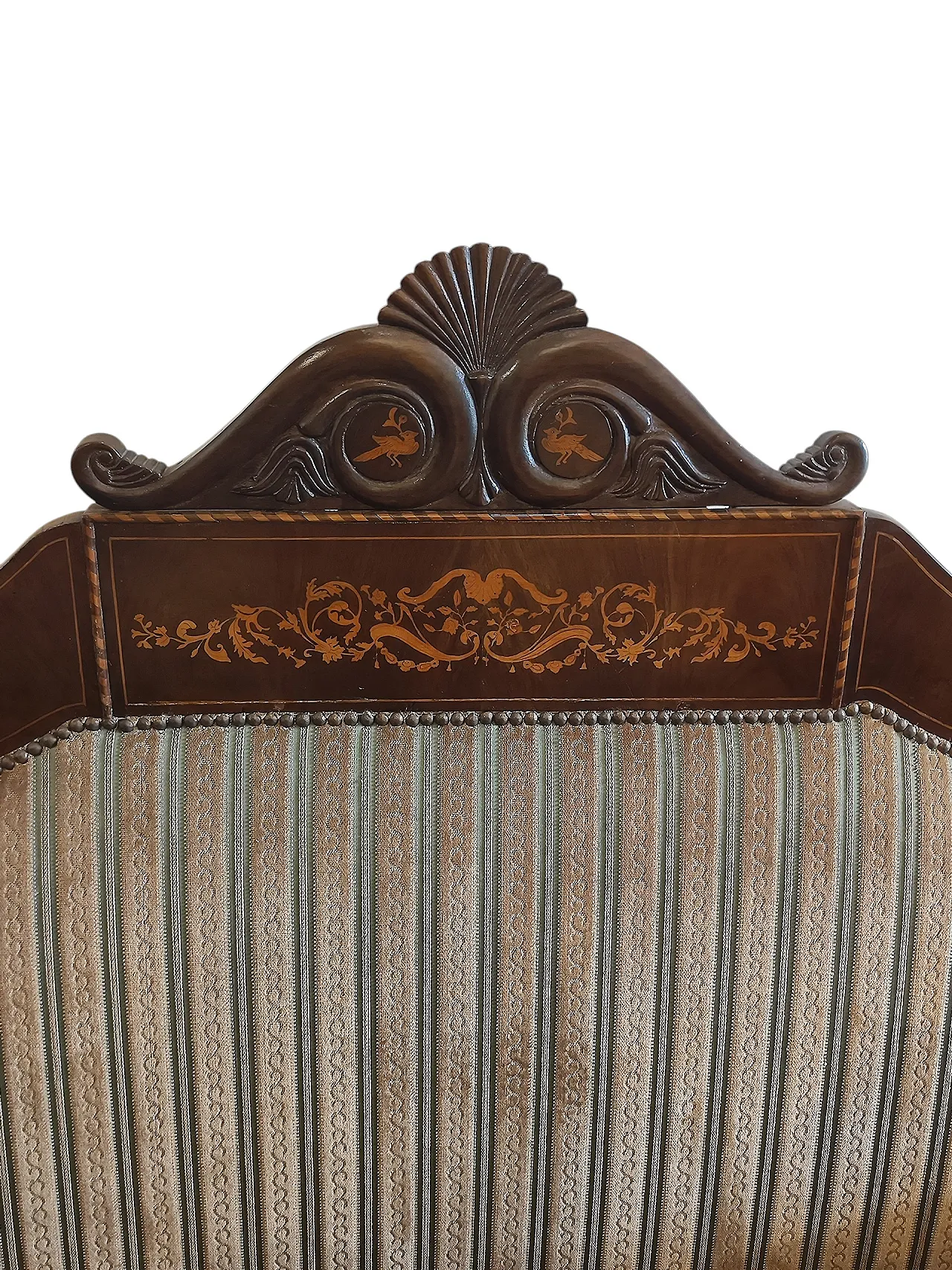 Antique carved sofa 8