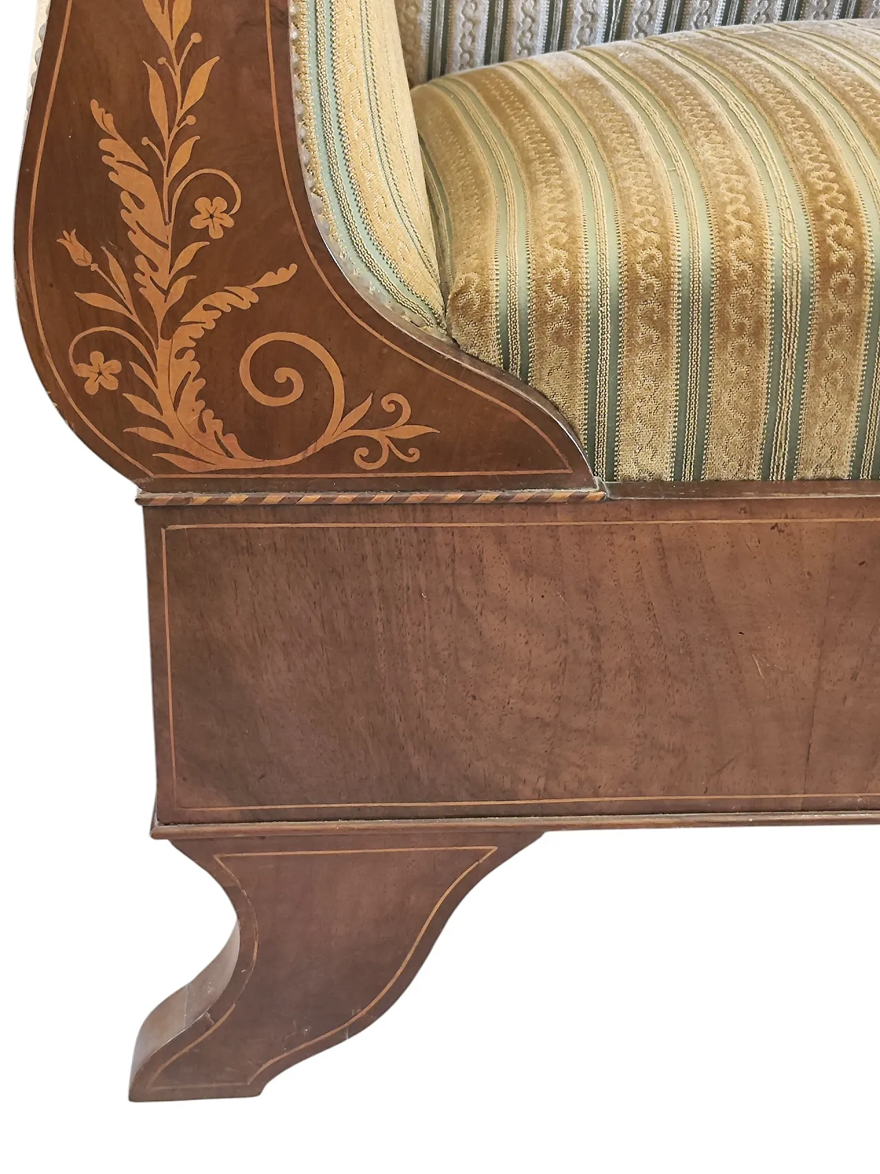 Antique carved sofa 9