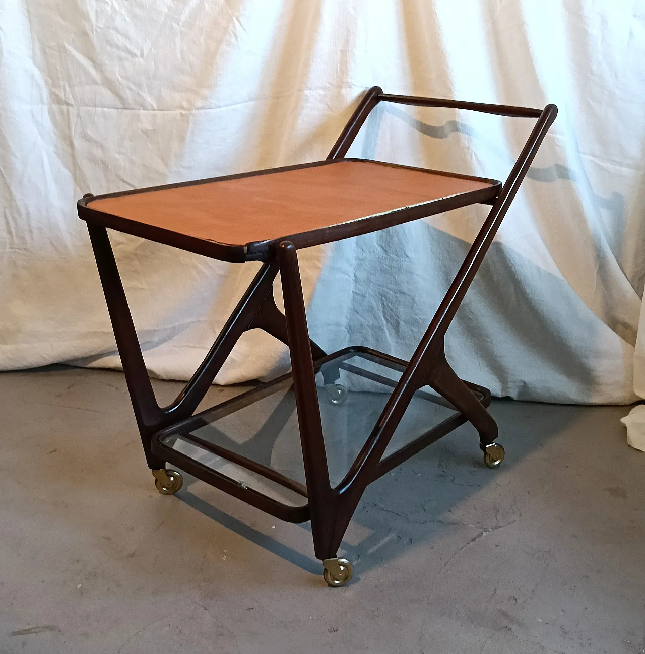Ico Parisi style service trolley,  1960s 1