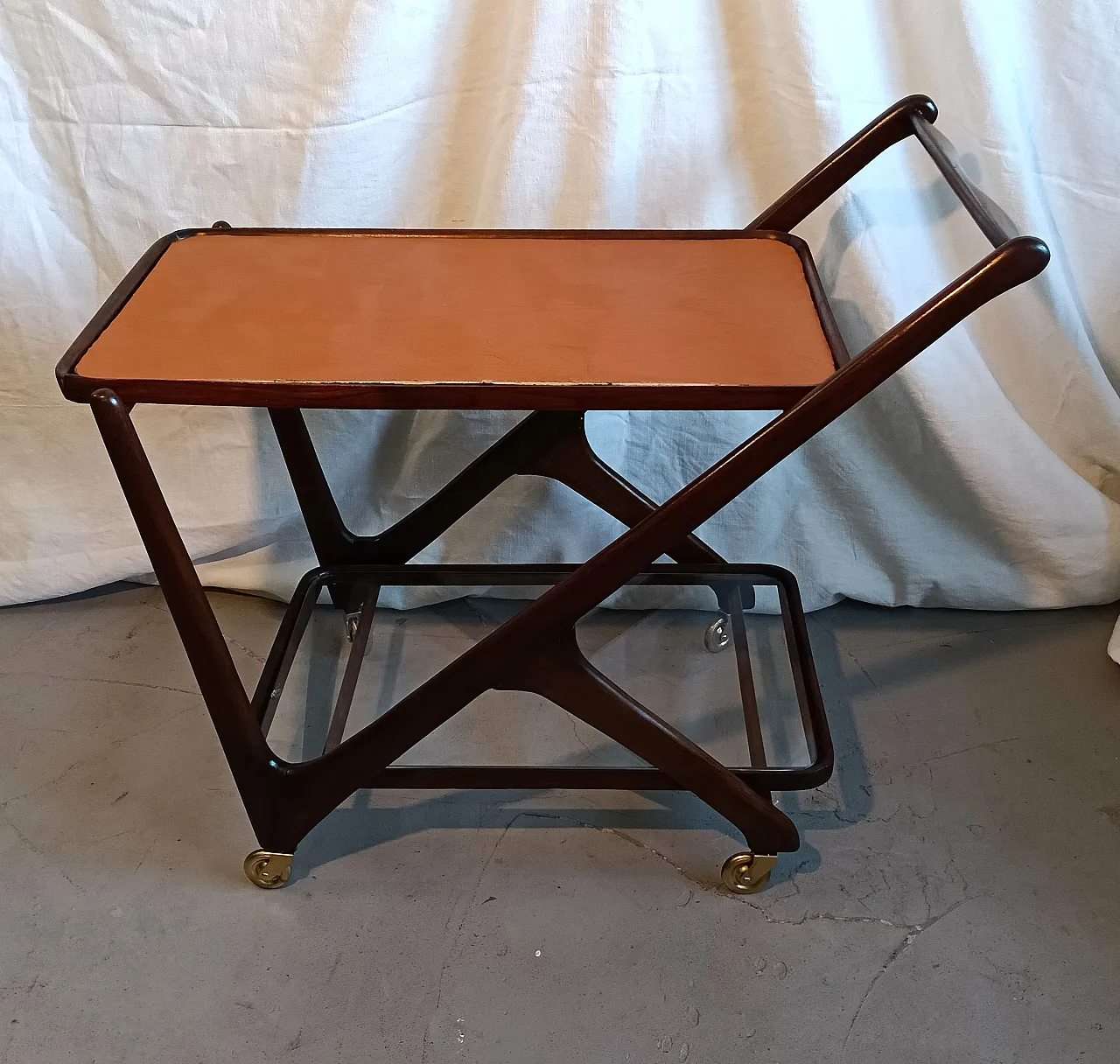 Ico Parisi style service trolley,  1960s 3
