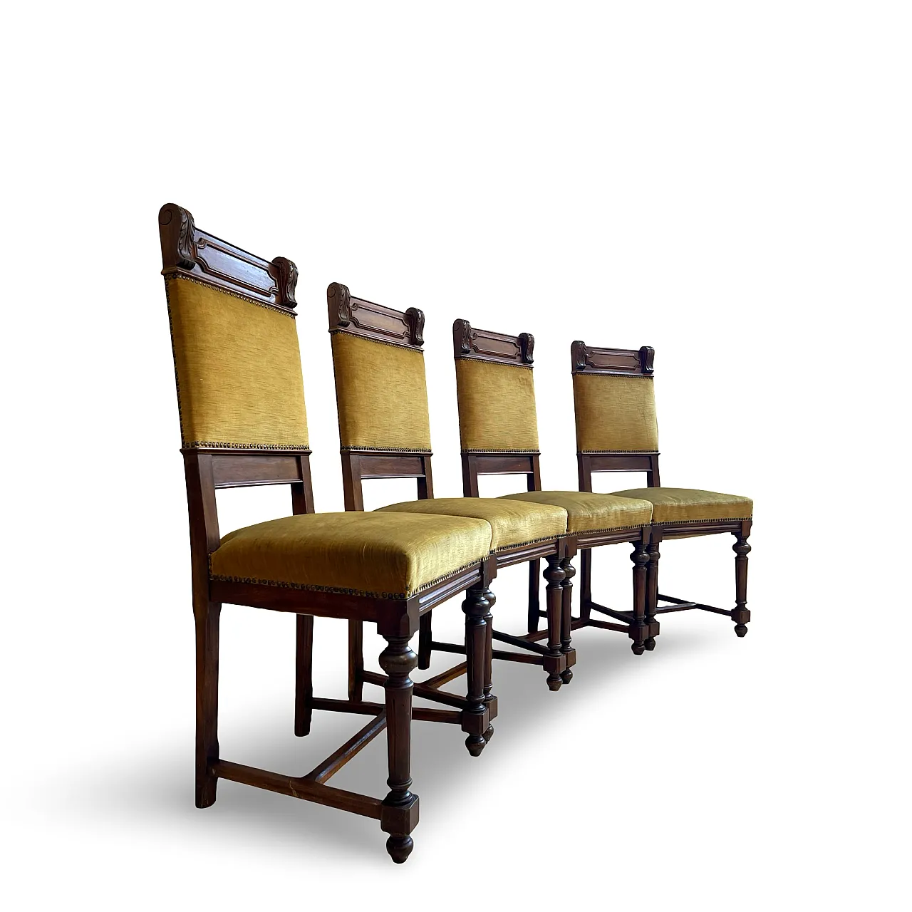 set of four Victorian dining chairs 18