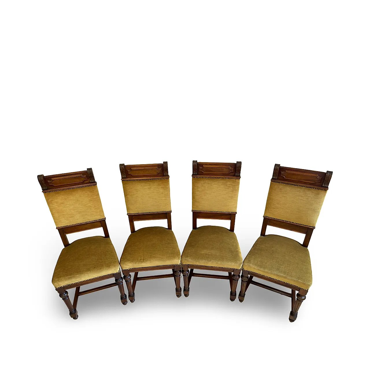 set of four Victorian dining chairs 20