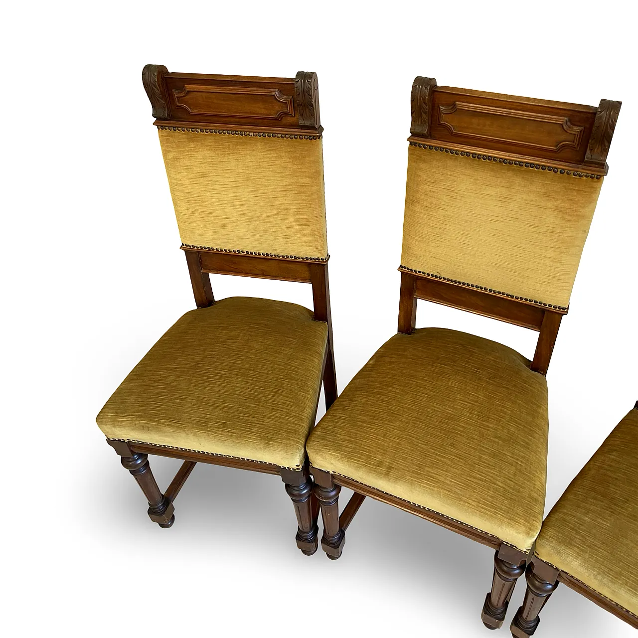 set of four Victorian dining chairs 22