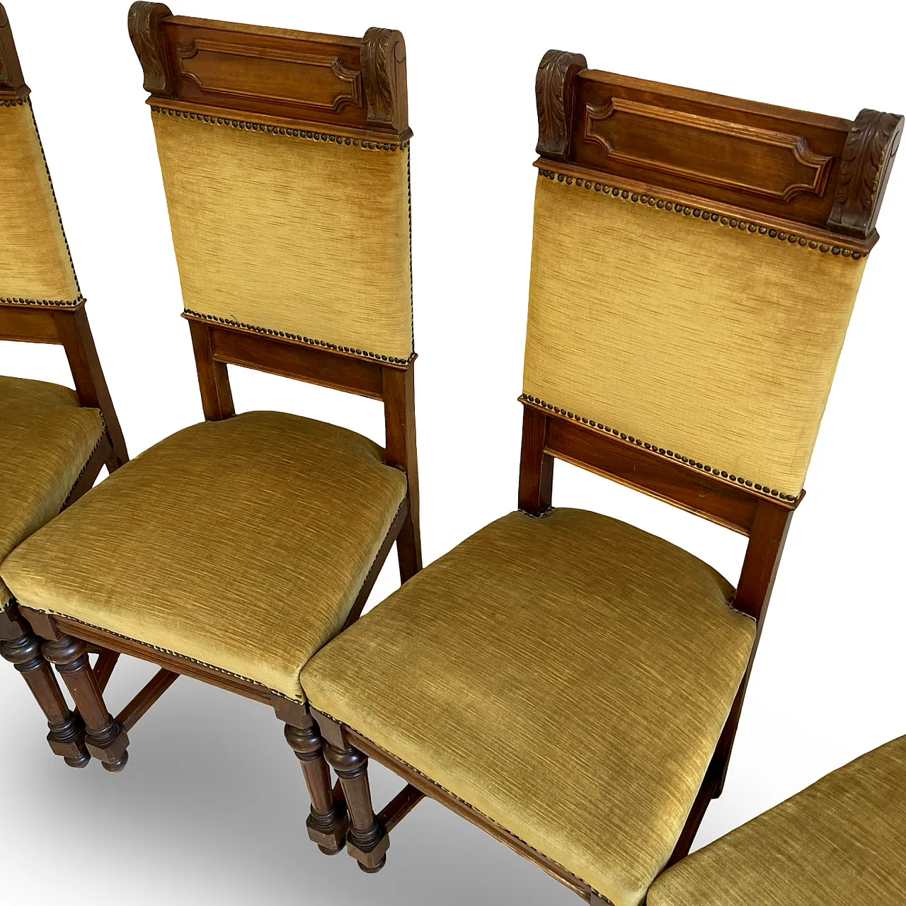 set of four Victorian dining chairs 23