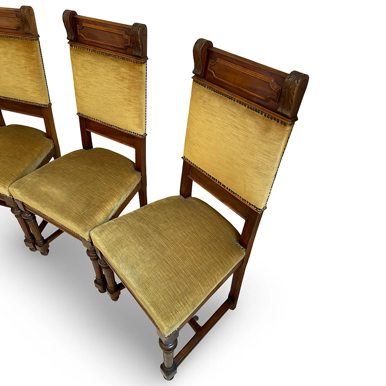 set of four Victorian dining chairs 24