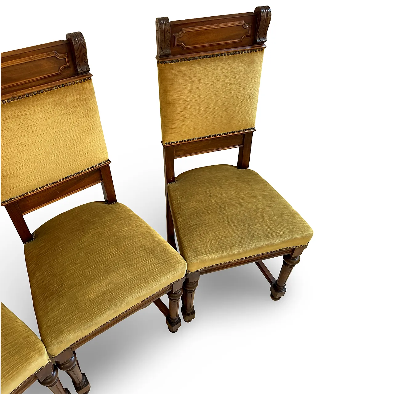 set of four Victorian dining chairs 25