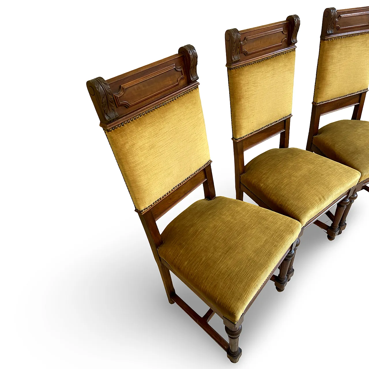 set of four Victorian dining chairs 27