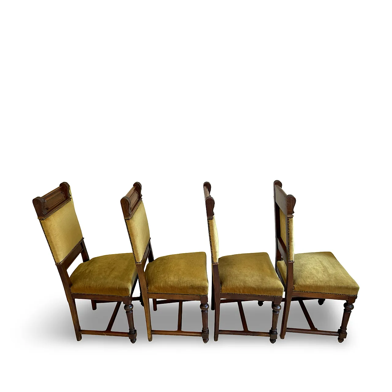 set of four Victorian dining chairs 28