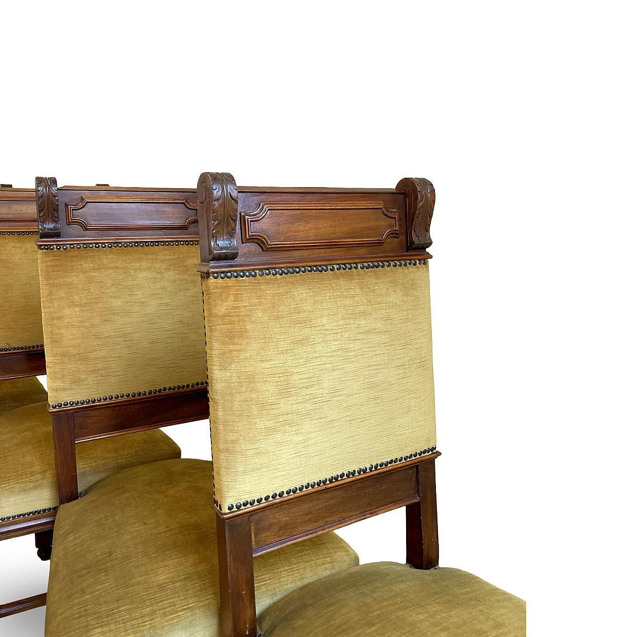 set of four Victorian dining chairs 34