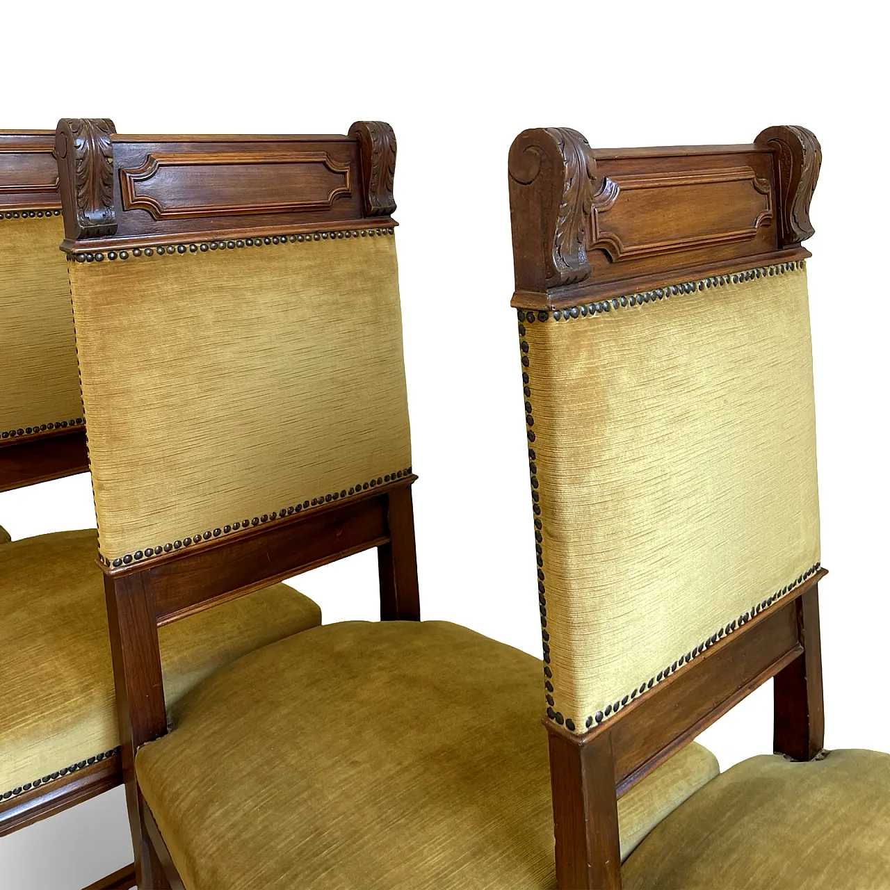 set of four Victorian dining chairs 35