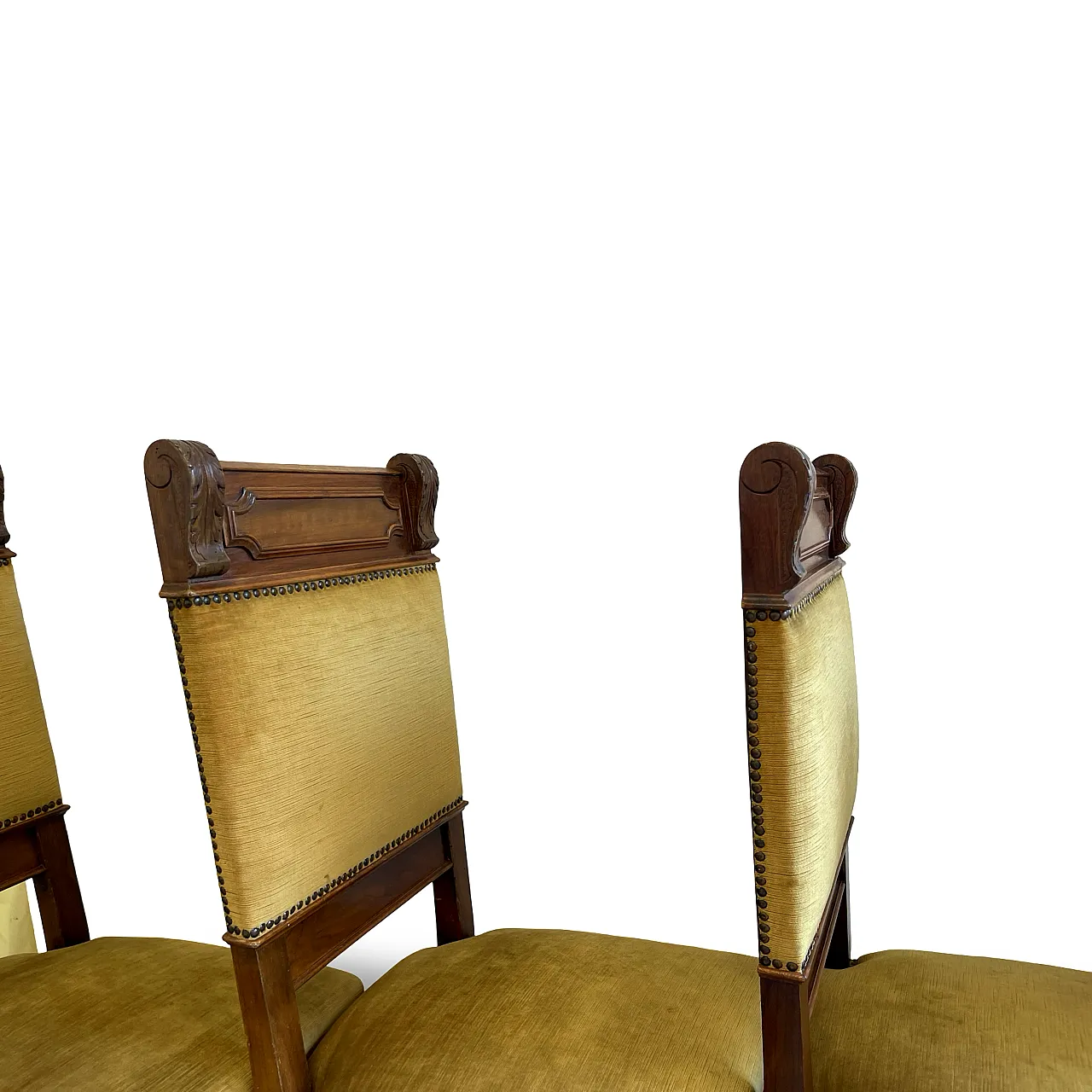 set of four Victorian dining chairs 36