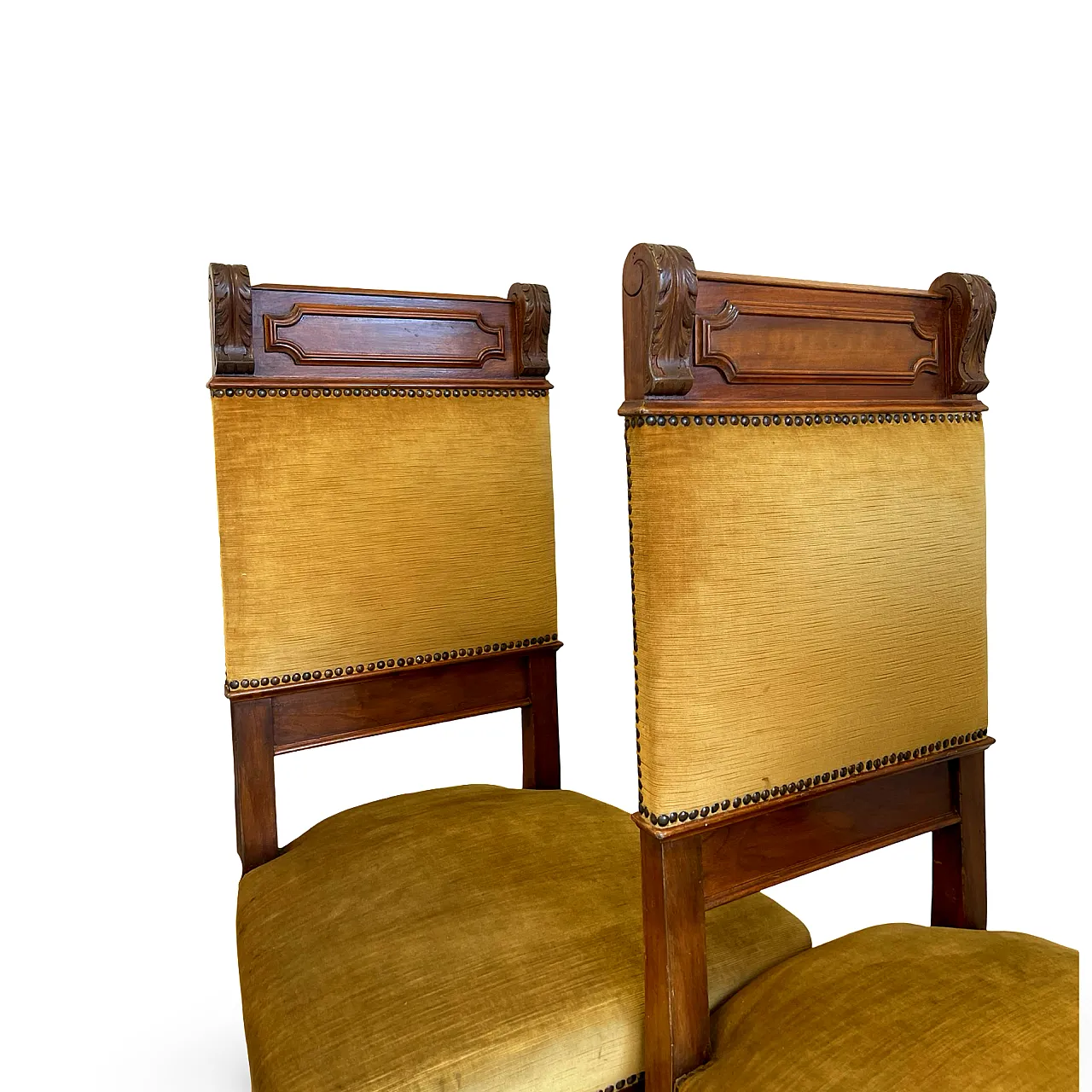 set of four Victorian dining chairs 38