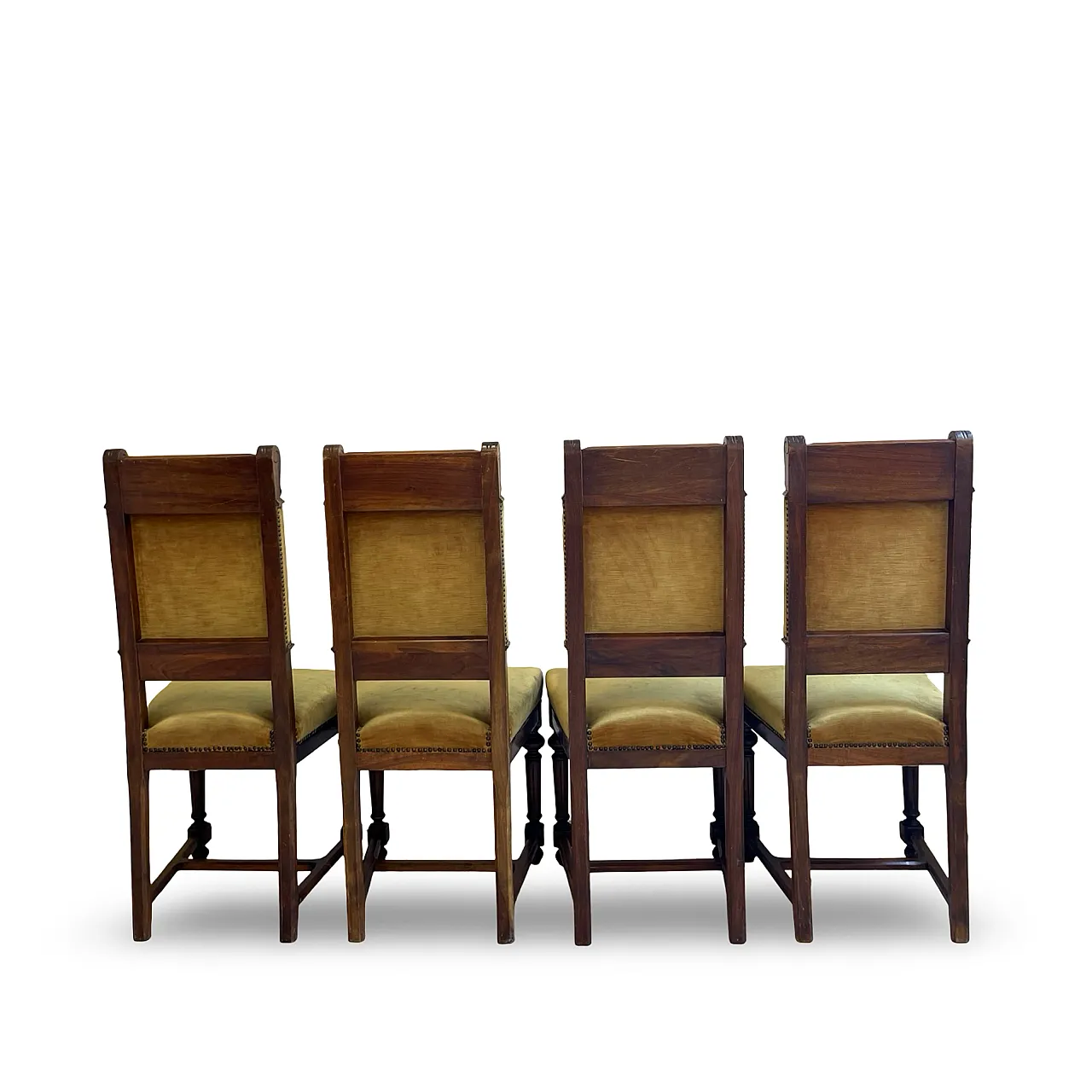 set of four Victorian dining chairs 40