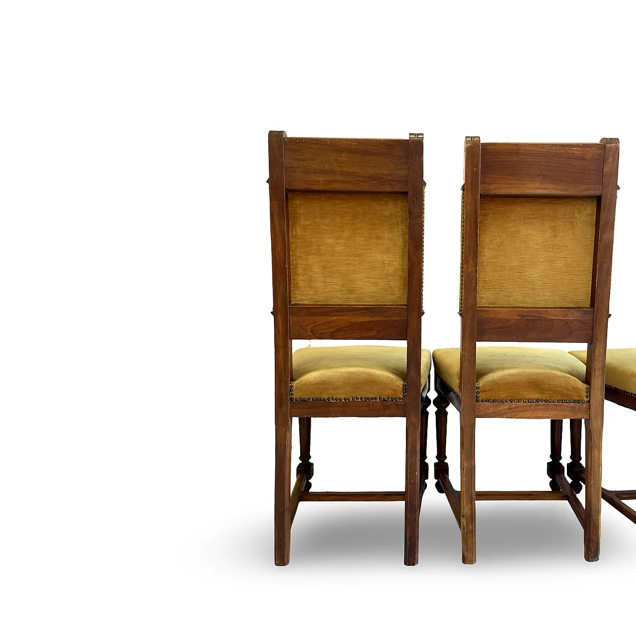 set of four Victorian dining chairs 44