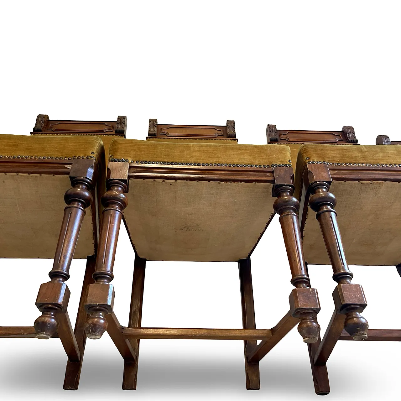 set of four Victorian dining chairs 49