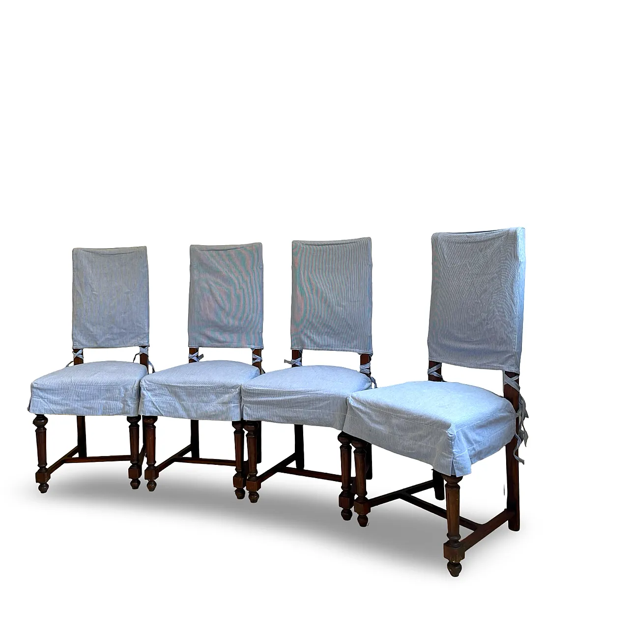 set of four Victorian dining chairs 53