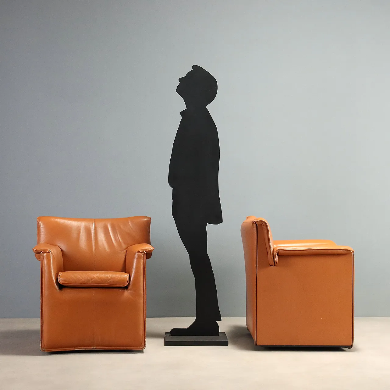 4 Laurianetta armchairs by Afra and Tobia Scarpa for B&B Italia, 1980s 3