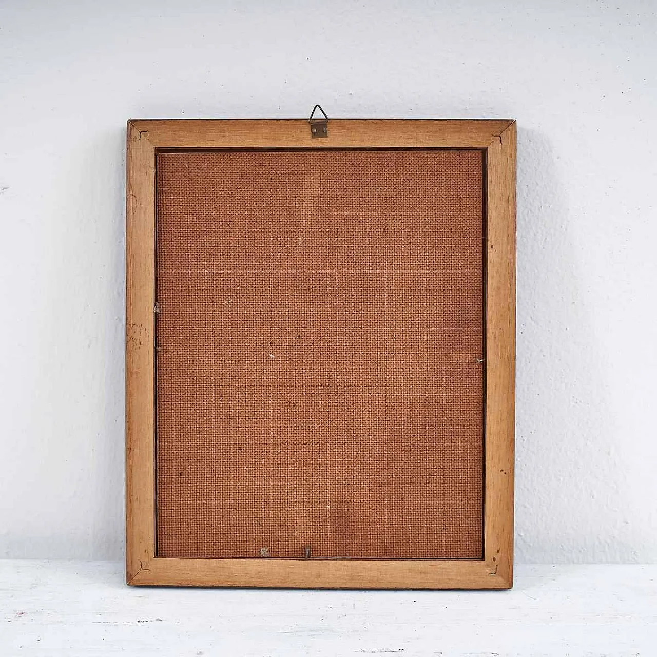 Sandro Botticelli, Senza titolo, anni 2000, in legno, con cornice 4
