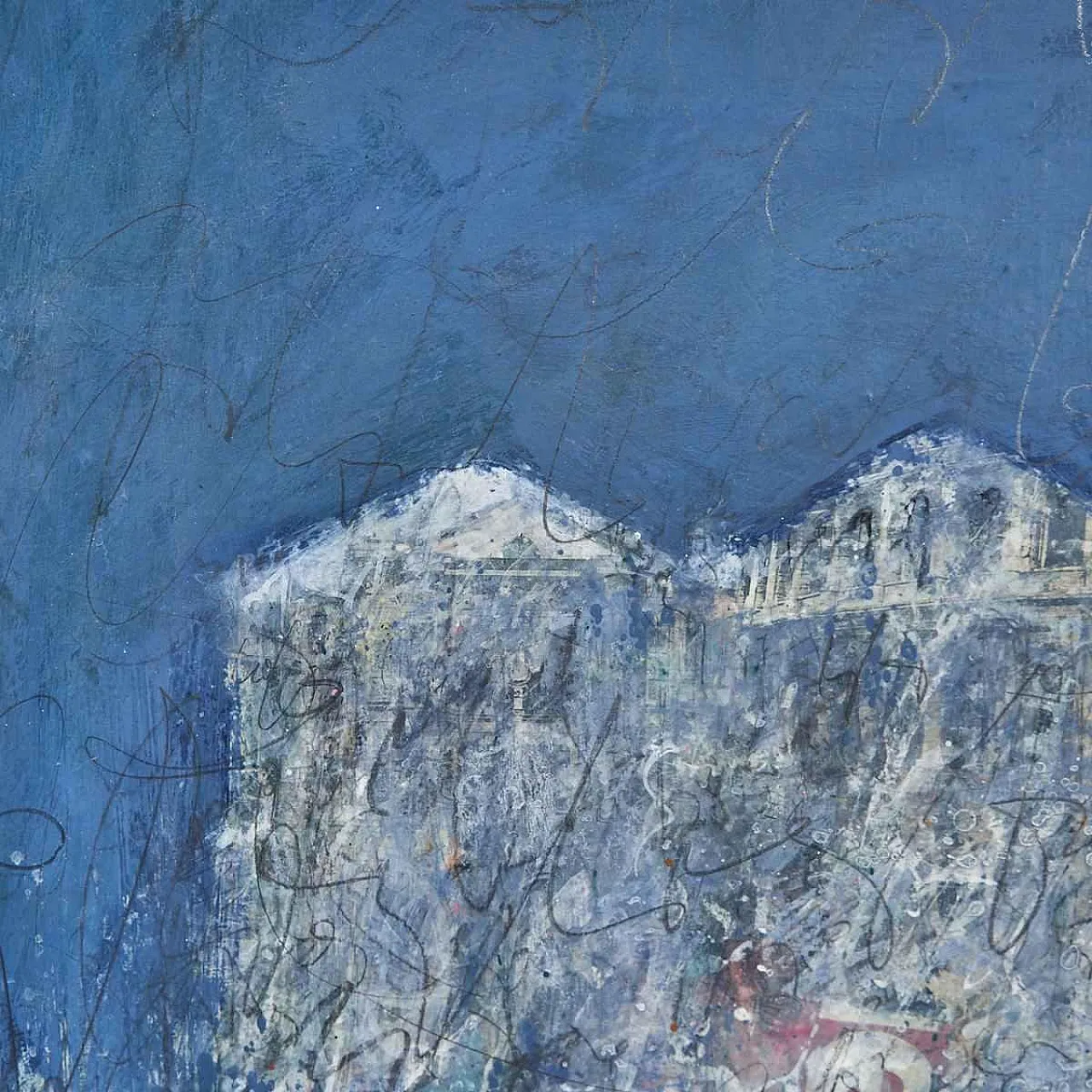Eros Pandolfi, Composizione astratta, 2000, Dipinto su tela 3