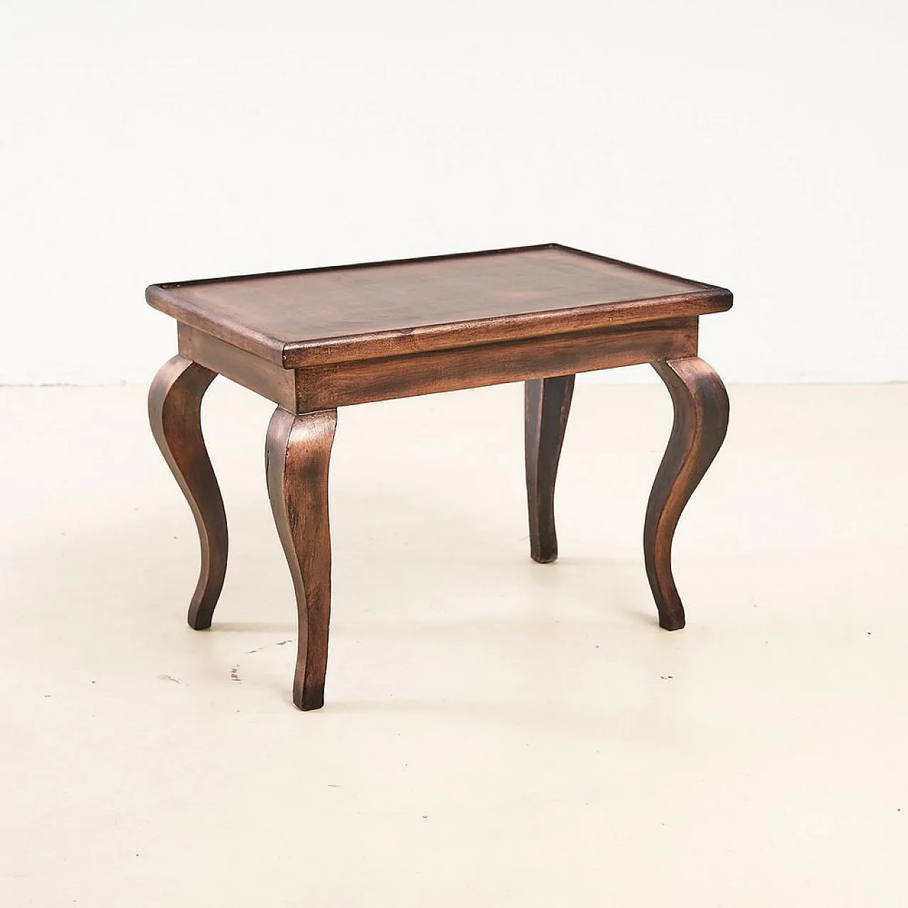Table with metallic copper effect, 20th century 1