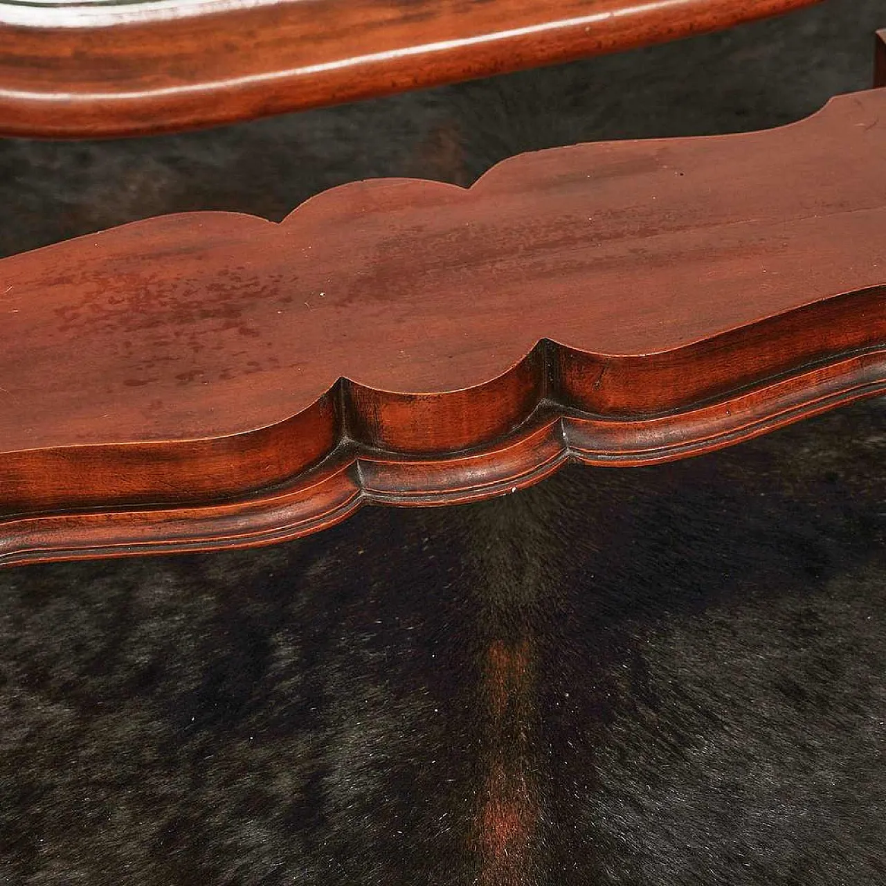 Specchio Psiche con cornice in legno, '900 5