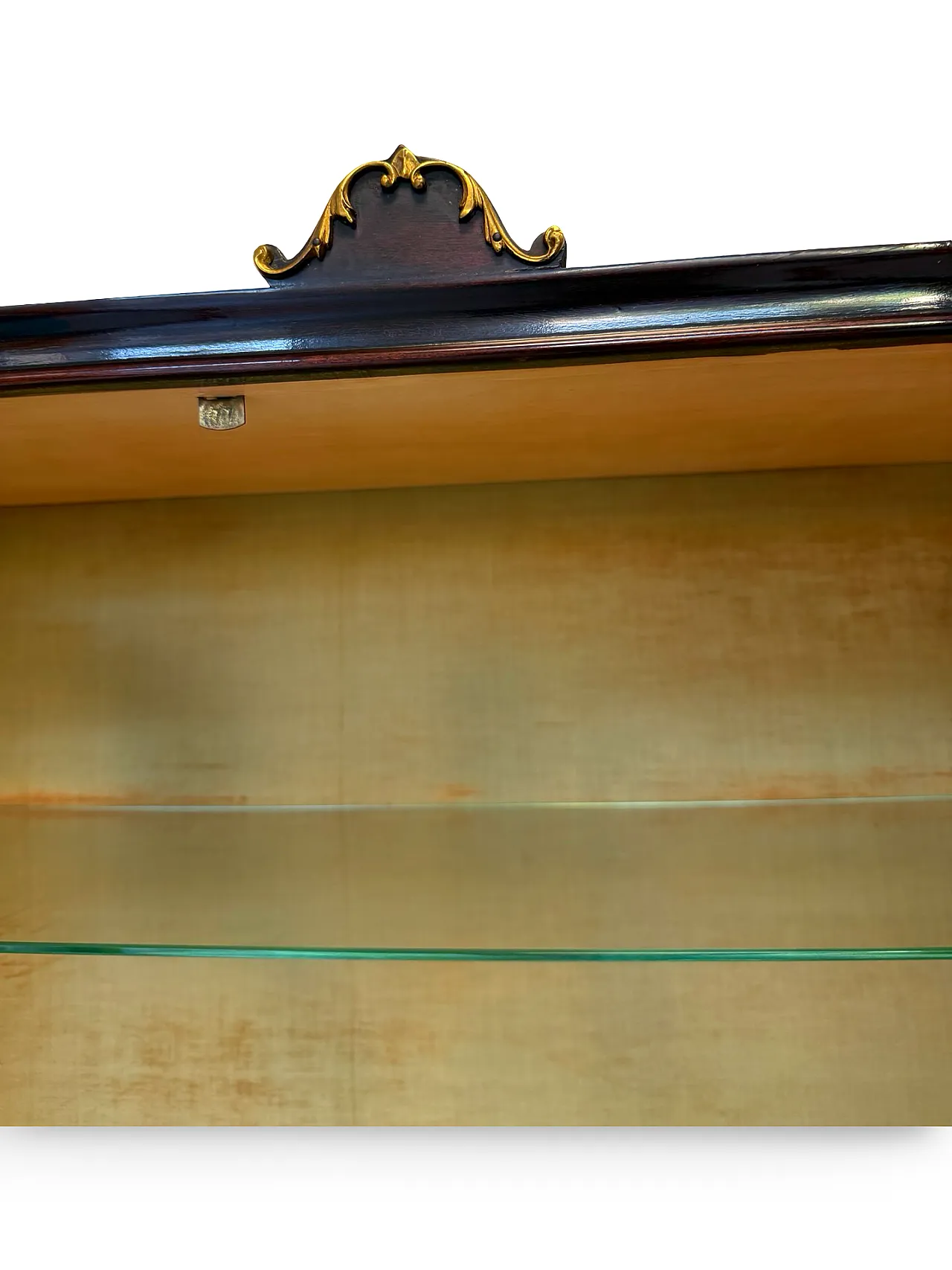 Italian Mid-Century Louis XV Style Marquetry Secrétaire Bookcase, 1960 23