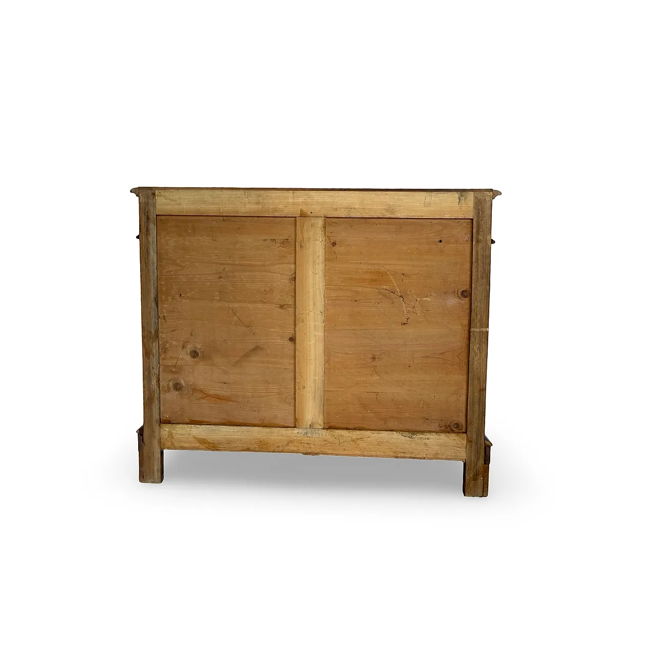 Italian Antique Walnut Chest of Drawers with Lion-Mask Bronze Handles 49