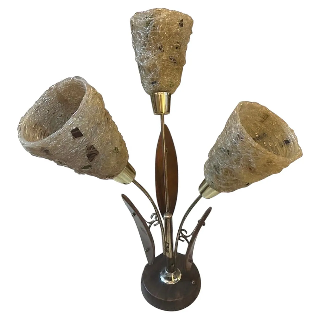 Gaetano Pesce metal, resin and plastic table lamp, 1980s 1