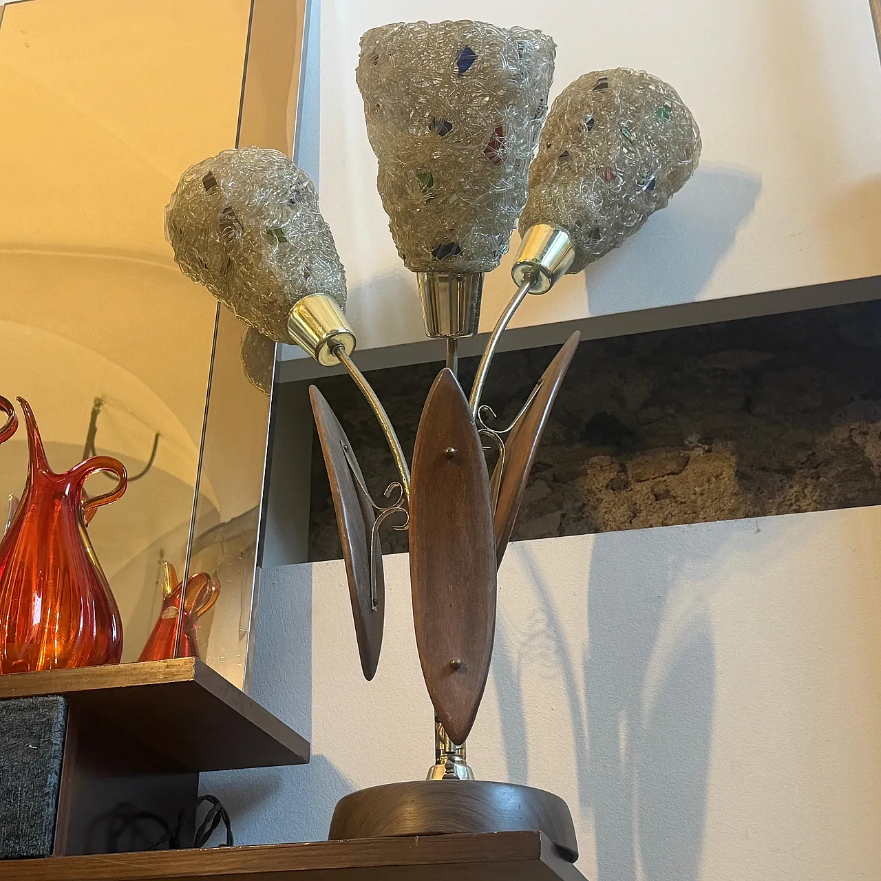 Gaetano Pesce metal, resin and plastic table lamp, 1980s 10