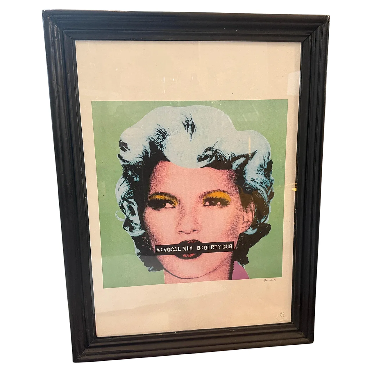 Litografia Dirty Funker di Kate Moss, 65/150 di Banksy, anni 2000 1