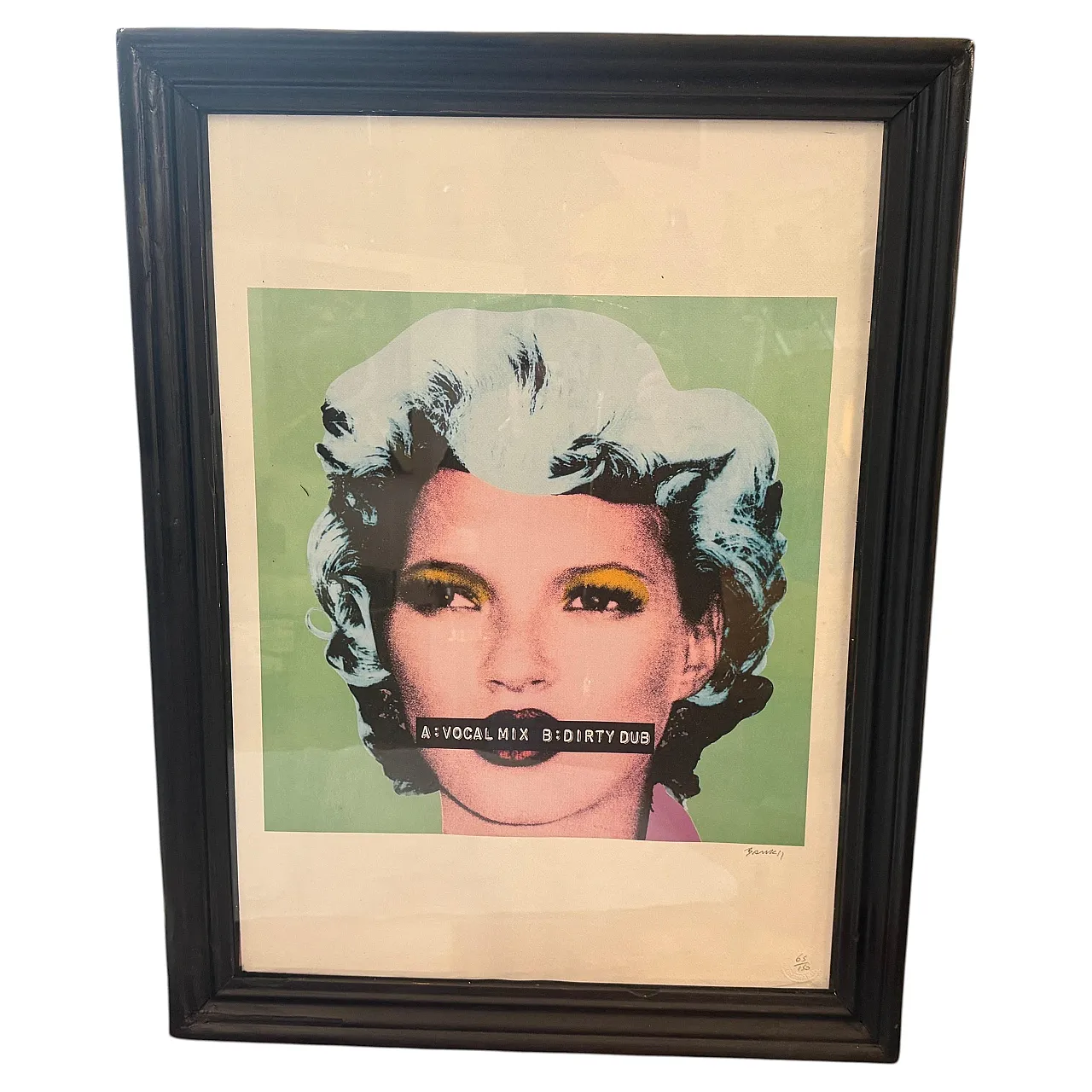 Litografia Dirty Funker di Kate Moss, 65/150 di Banksy, anni 2000 2