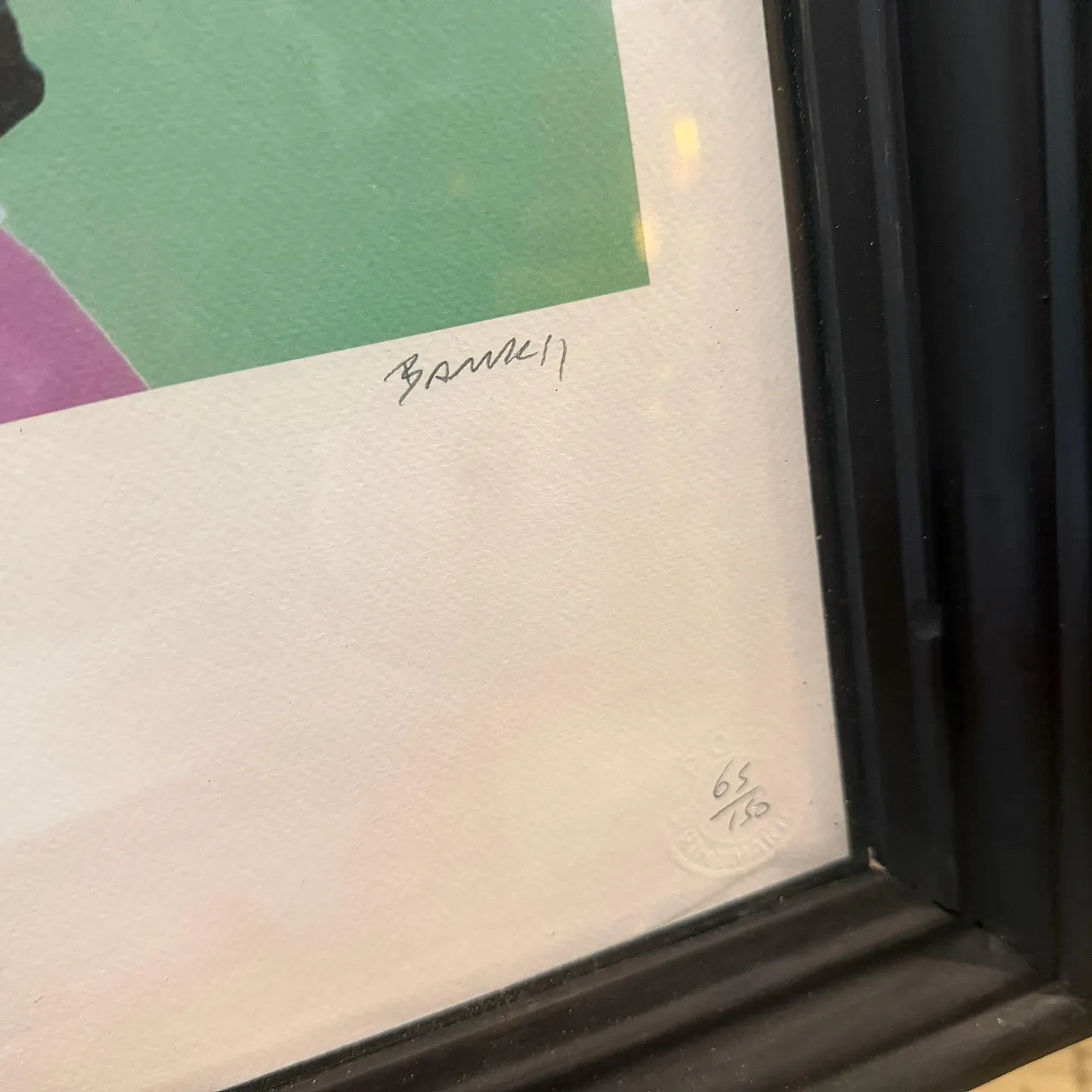 Litografia Dirty Funker di Kate Moss, 65/150 di Banksy, anni 2000 10
