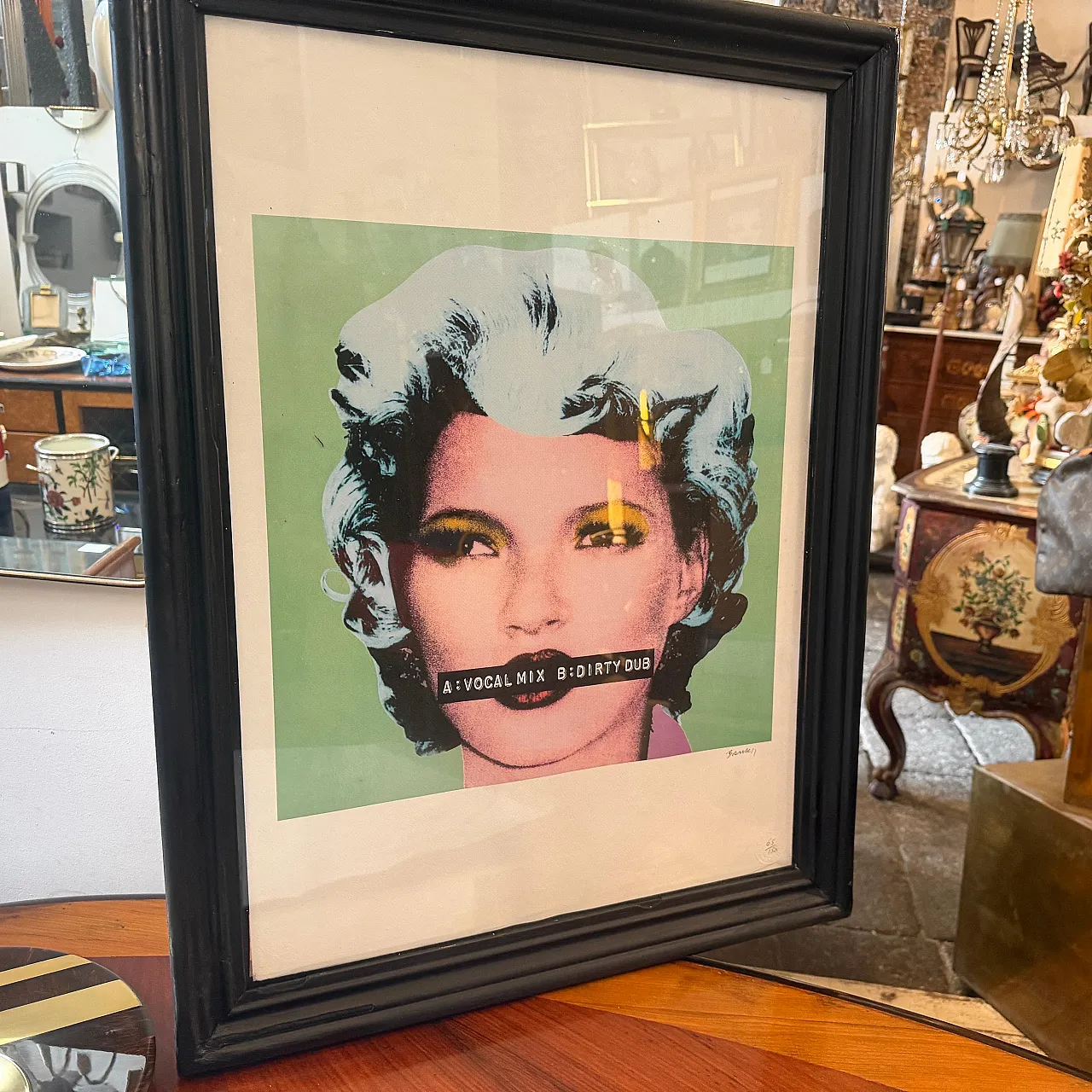 Litografia Dirty Funker di Kate Moss, 65/150 di Banksy, anni 2000 13