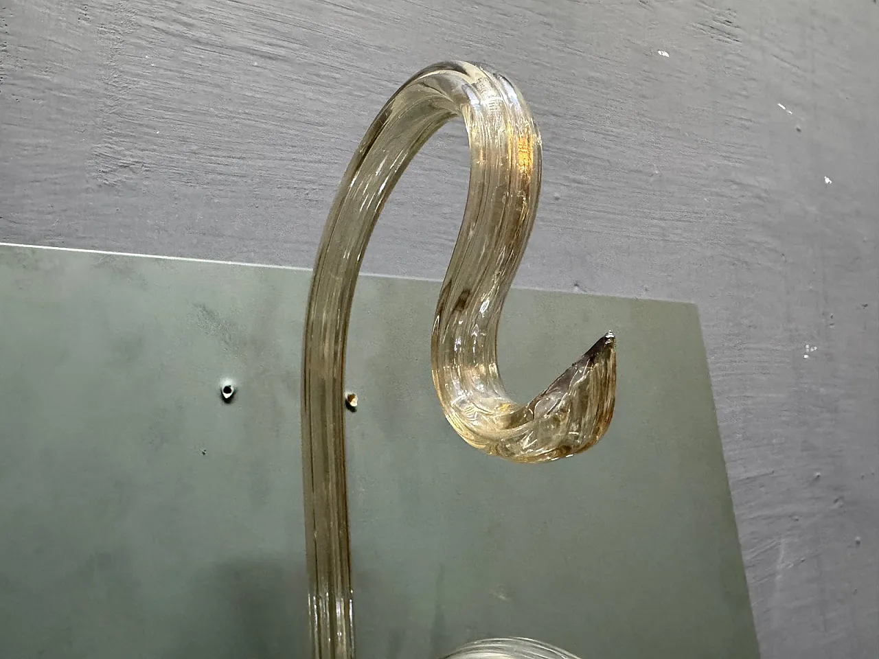 3 Murano glass wall lights by Barovier, 1950s 3