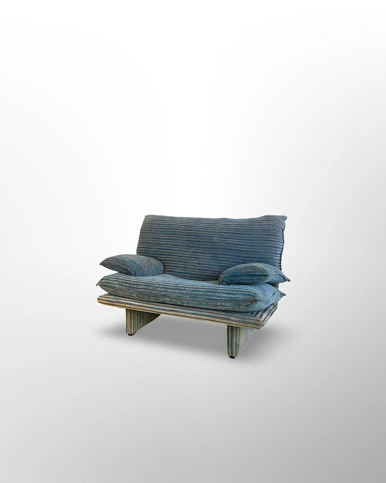 Postmodern armchair, made in Rovigo, Italy, during the 1980s 4