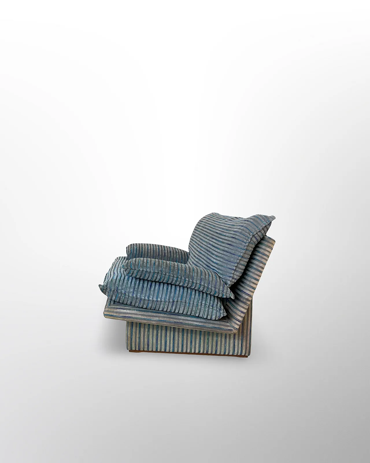 Postmodern armchair, made in Rovigo, Italy, during the 1980s 7