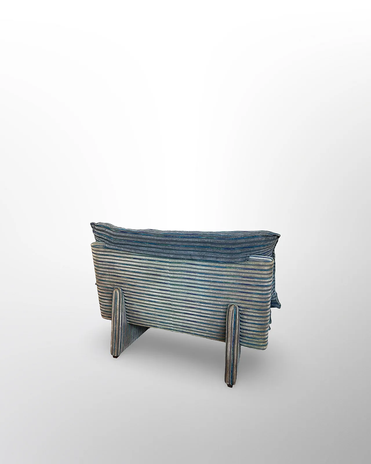 Postmodern armchair, made in Rovigo, Italy, during the 1980s 11
