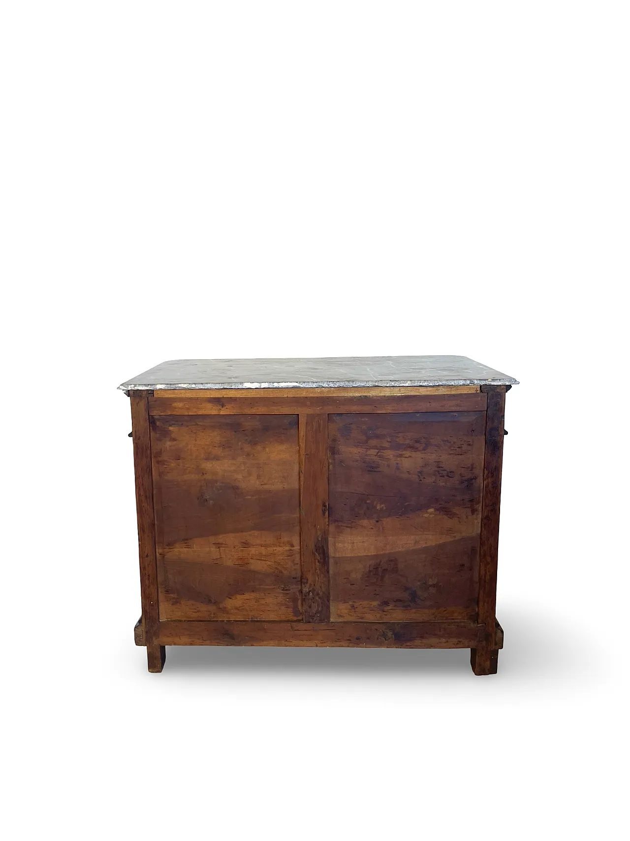 Umbertino chest of drawers in mahogany and walnut, 19th century. 33