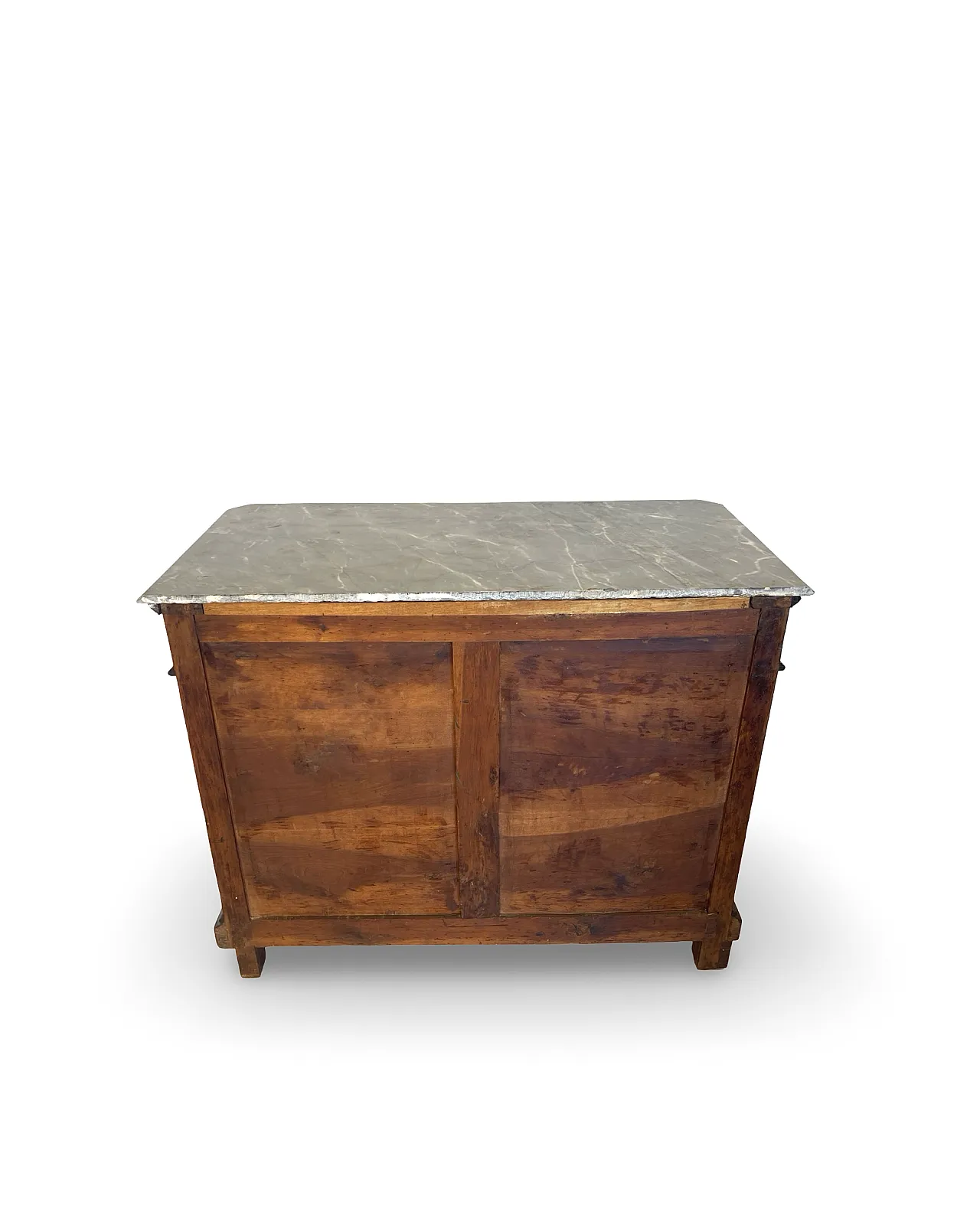 Umbertino chest of drawers in mahogany and walnut, 19th century. 34